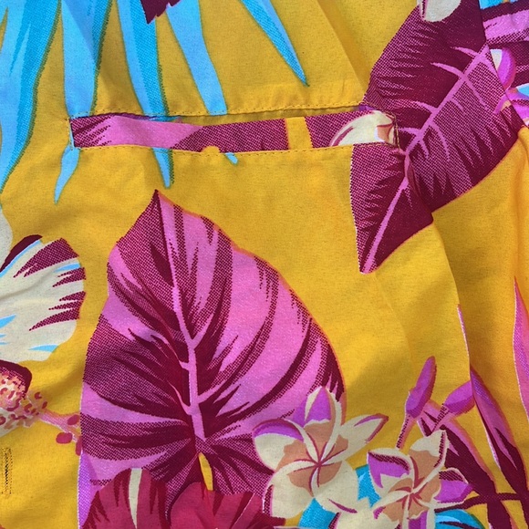 Pink & Yellow Tropical Vacation Shirt - Picture 5 of 8